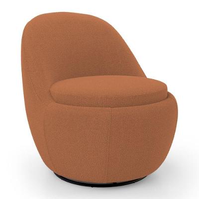 Poltrona Orgânica Living Memphis Giratória Terracota Desk Design