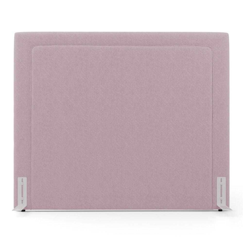 Cabeceira Cama Box Queen Size Alba 160cm Com Frame Bouclé Rosé - Desk Design - 6