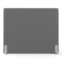 Cabeceira Cama Box Casal Padrão Alba 140cm Com Frame Bouclé Cinza Escuro - Desk Design - 6