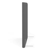 Cabeceira Cama Box Casal Padrão Alba 140cm Com Frame Bouclé Cinza Escuro - Desk Design - 7