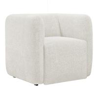Kit 02 Poltronas Decorativas Living Maya Bouclé Off White - Desk Design - 8