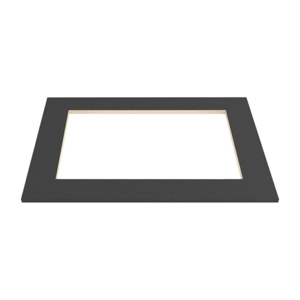 Balcão Para Cooktop Jady 70cm 02 Portas Com Tampo Recortado Savana Off White - Desk Design - 6