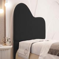 Cabeceira Orgânica Cama Box Solteiro Sea 90cm Com Frame Bouclé Preto - Desk Design - 2