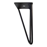 Kit 03 Pés Hairpin Legs 15cm Aramado De Aço Triplo Para Móveis E Estofados - Desk Design - 8