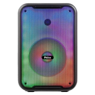 Caixa De Som Philco 250W Full Led Bateria Bluetooth - 56603795