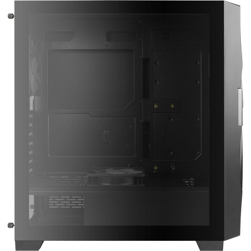 Gabinete Gamer Antec Df700 Flux Lateral De Vidro Temperado Micro Atx-mini Itx-atx 3 Fans Argb - 6