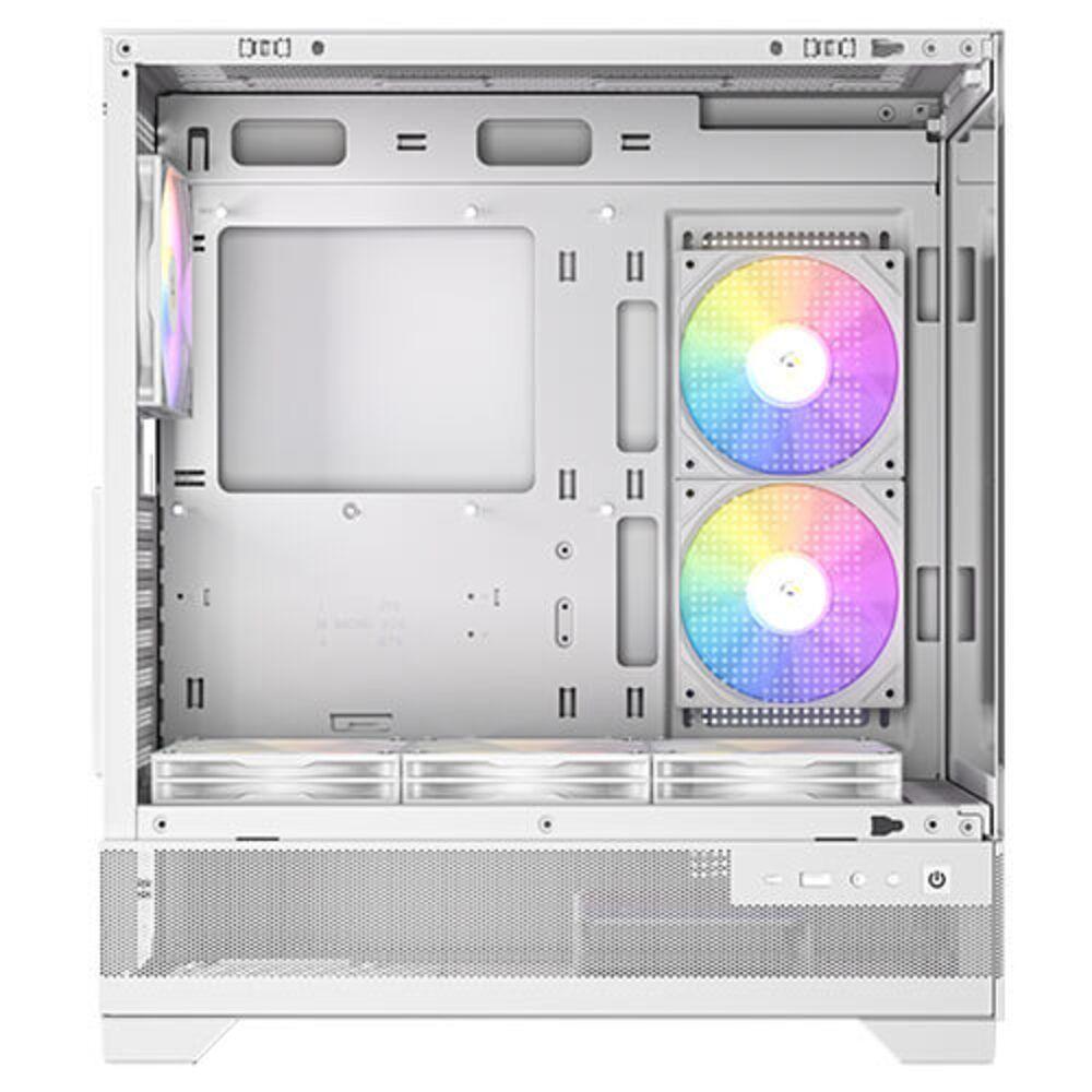 Gabinete Gamer Antec Cx700 Rgb Elite White Lateral Vidro Temperado 4mm Atx-micro-atx-itx 6 Fans 1 - 8