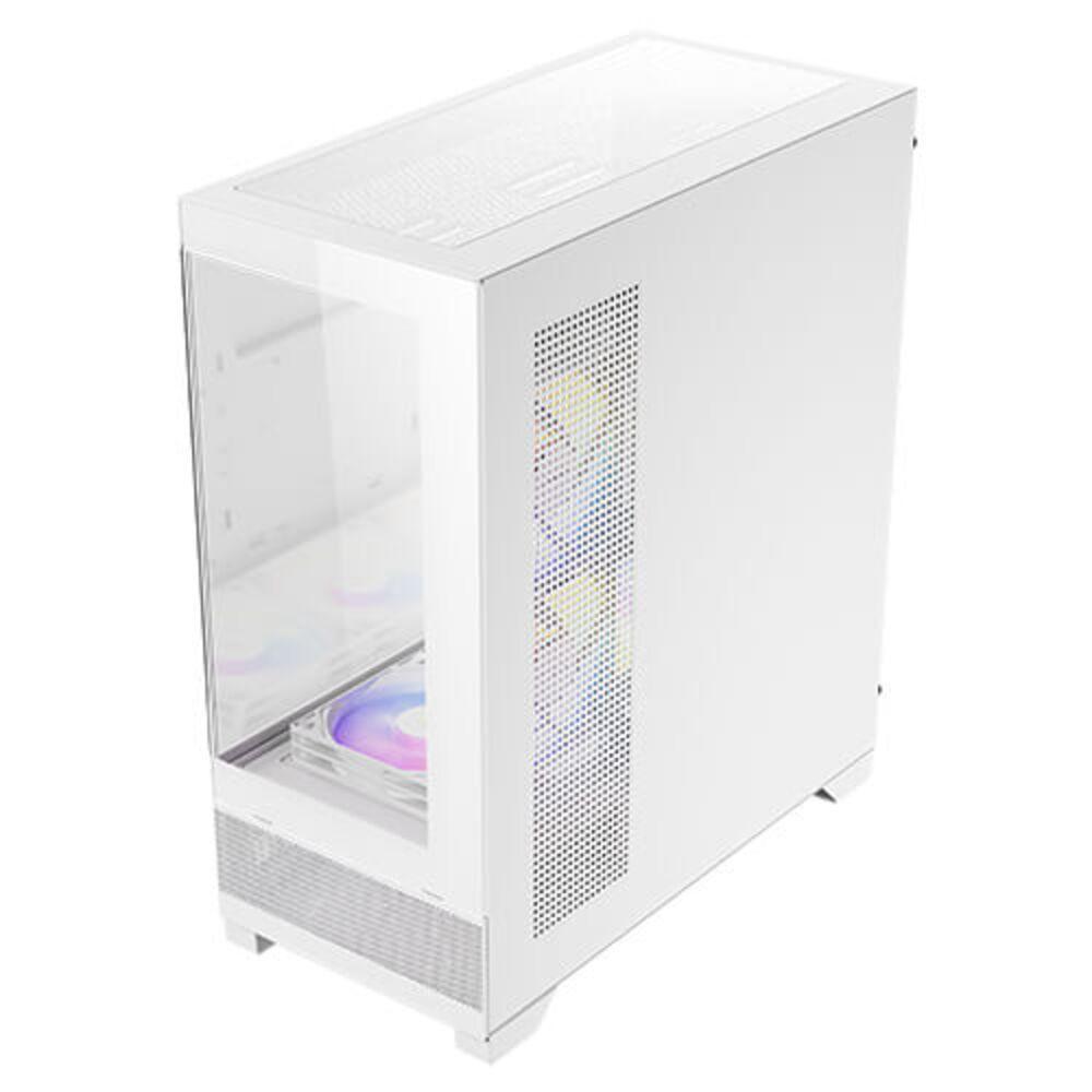 Gabinete Gamer Antec Cx700 Rgb Elite White Lateral Vidro Temperado 4mm Atx-micro-atx-itx 6 Fans 1 - 9