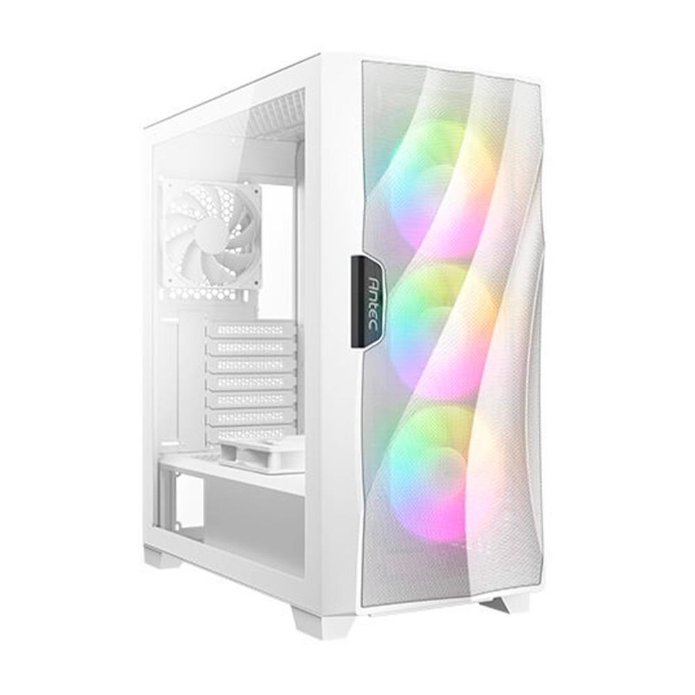 Gabinete Gamer Antec Df700 Flux White Lateral Vidro Temperado Micro Atx-mini Itx-atx 3 Fans Arb - 8
