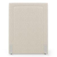 Cabeceira Cama Box Solteiro Alba 90cm Com Frame Bouclé Bege - Desk Design - 6