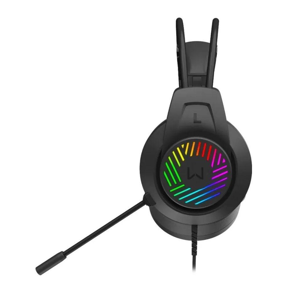 Headset Warrior Frigg Preto - P2+ Usb - Ph702 - 2
