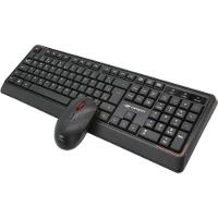 Kit Teclado E Mouse Sem Fio C3tech W70bk Preto - 2