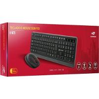 Kit Teclado E Mouse Sem Fio C3tech W70bk Preto - 4