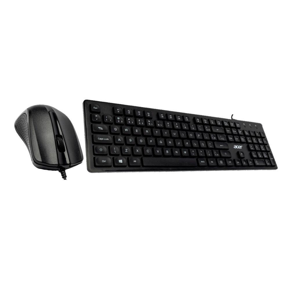 Kit Teclado E Mouse Acer Gen 2 Numérico Abnt 2 Zl.accee.00m - 2