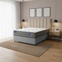 Colchão Casal Probel Molas Ensacadas 138x188x30 Day Springs A Vácuo Branco/cinza - 3