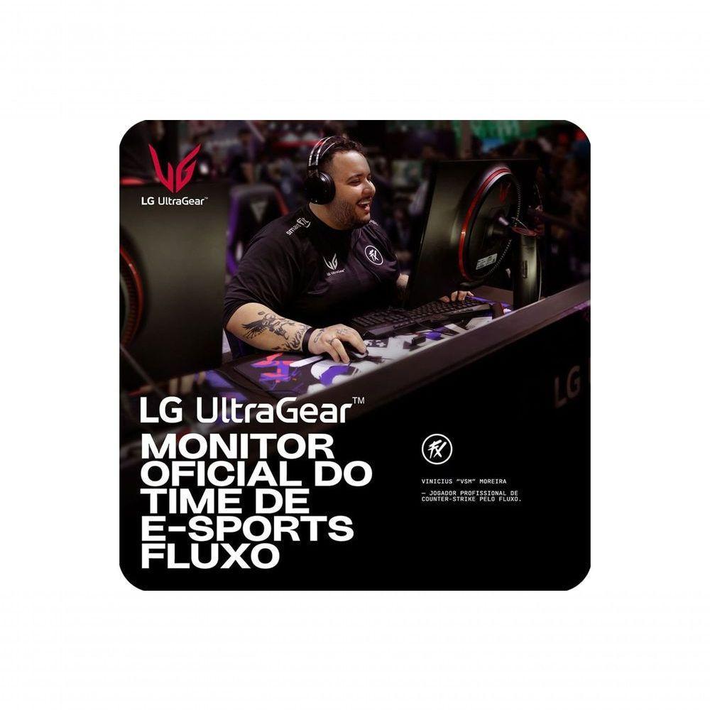 Monitor Gamer LG UltraGear Curvo 34G600A-B 34 QuadHD 2K, UltraWide 1800R, 160Hz, AMD FreeSync Premium, HDR10 - 3