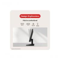 Monitor LG LED Home & Office 20U401A-B Tela 20” HD+, LG Switch, HDMI, VGA, 2ms (GtG), 75Hz, Black Stabilizer - 8