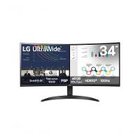 Monitor LG UltraWide Curvo 34WR50QK-B QuadHD 2K de 34”, PBP, sRGB 99%, HDR10, 100Hz - 1