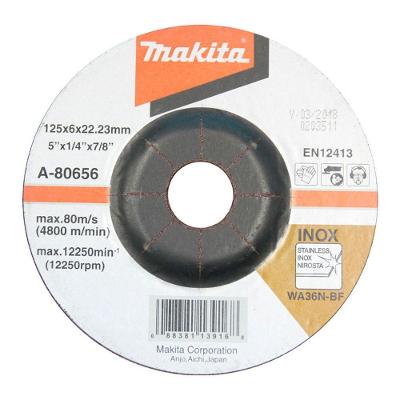 Disco De Desbaste Para Aço-inox 125mm Makita A-80656 - 10 Unidades