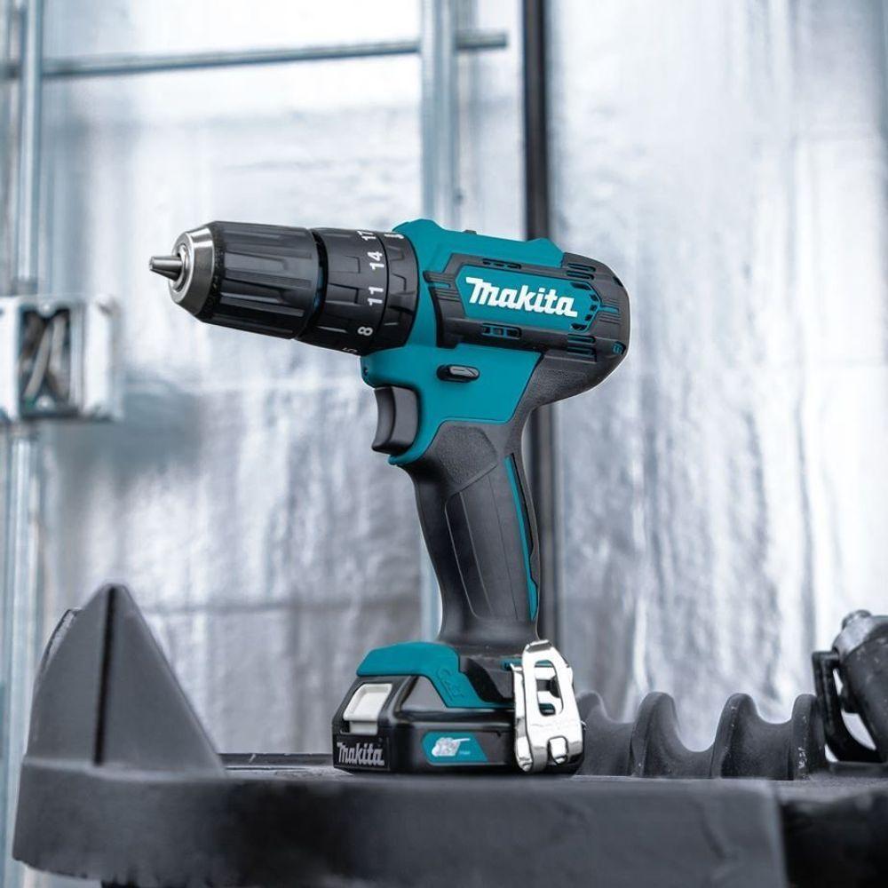 Parafusadeira-furadeira De Impacto Makita Hp333dwyx3 12v Cxt – Compacta, Potente E Completa - 4