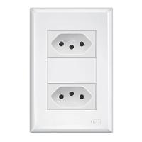 Tomada Fame 2p + T 10a Dupla Distanciada- 3890 Evidence - 1