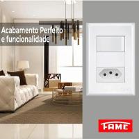 Tomada Fame 2p + T 10a Dupla Distanciada- 3890 Evidence - 2