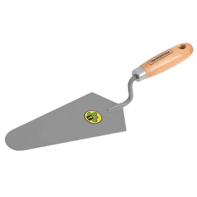 Colher De Pedreiro 7" Tramontina Em Aço Com Cabo De Madeira