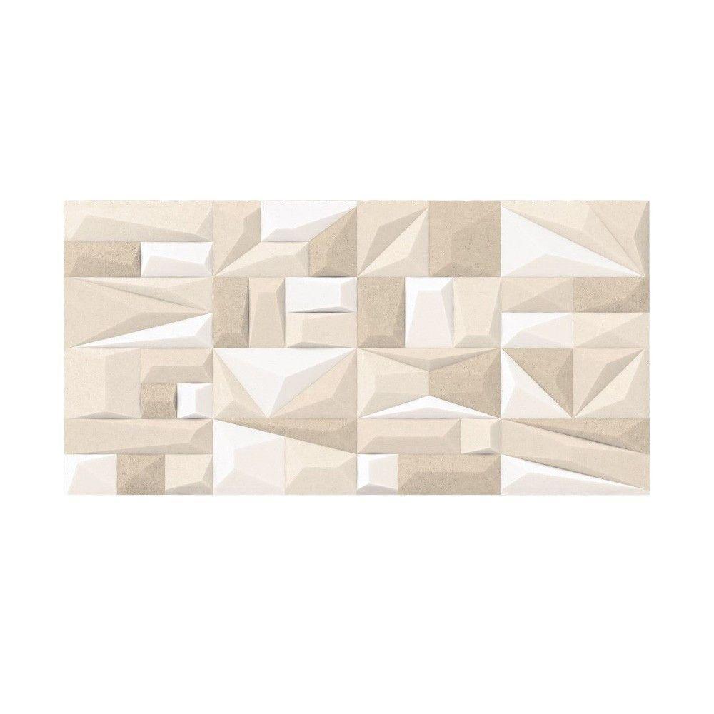 Azulejo Fiorano Menfi Beige Plus Ret. - 38x75 A - 1