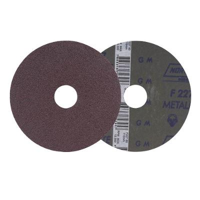 Disco De Lixa Fibra 4.1-2 115x22mm P-aço E Não Ferrosos Norton F227 50