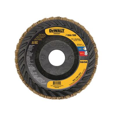 Disco De Lixa Flap 4.1-2 X 22mm Para Metais-inox Dewalt Dw8408t Grão 40 Kit 10 Unidades