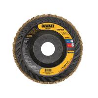 Disco De Lixa Flap 4.1-2 X 22mm Para Metais-inox Dewalt Dw8408t Grão 40 Kit 10 Unidades - 1