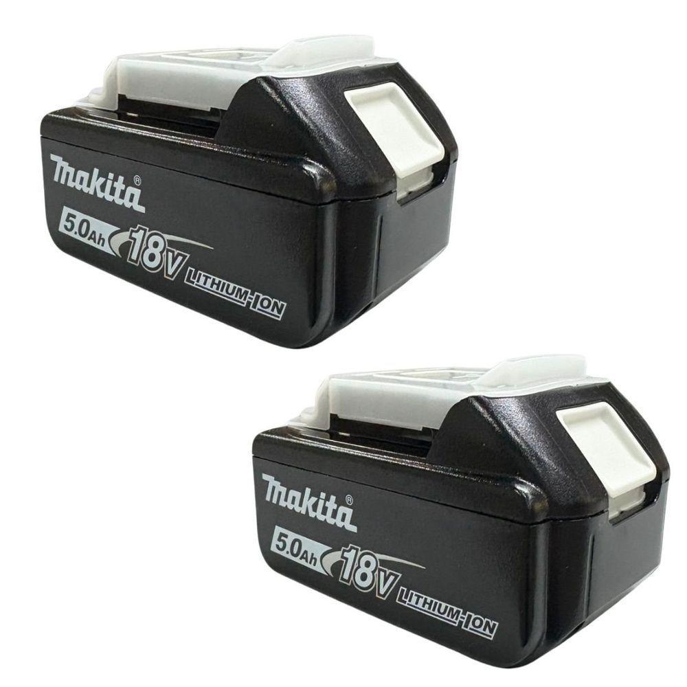 Kit Parafusadeira De Impacto 1-2 Dhp486z + 2 Baterias 18v 5ah + Carregador Dc18wc + Maleta Makita - 5