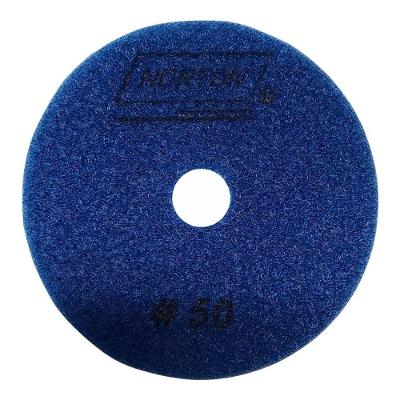 Disco Diamantado Flexível Para Polimento 100mm Grão 50 Azul Norton