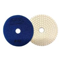 Disco Diamantado Flexível Para Polimento 100mm Grão 50 Azul Norton - 2