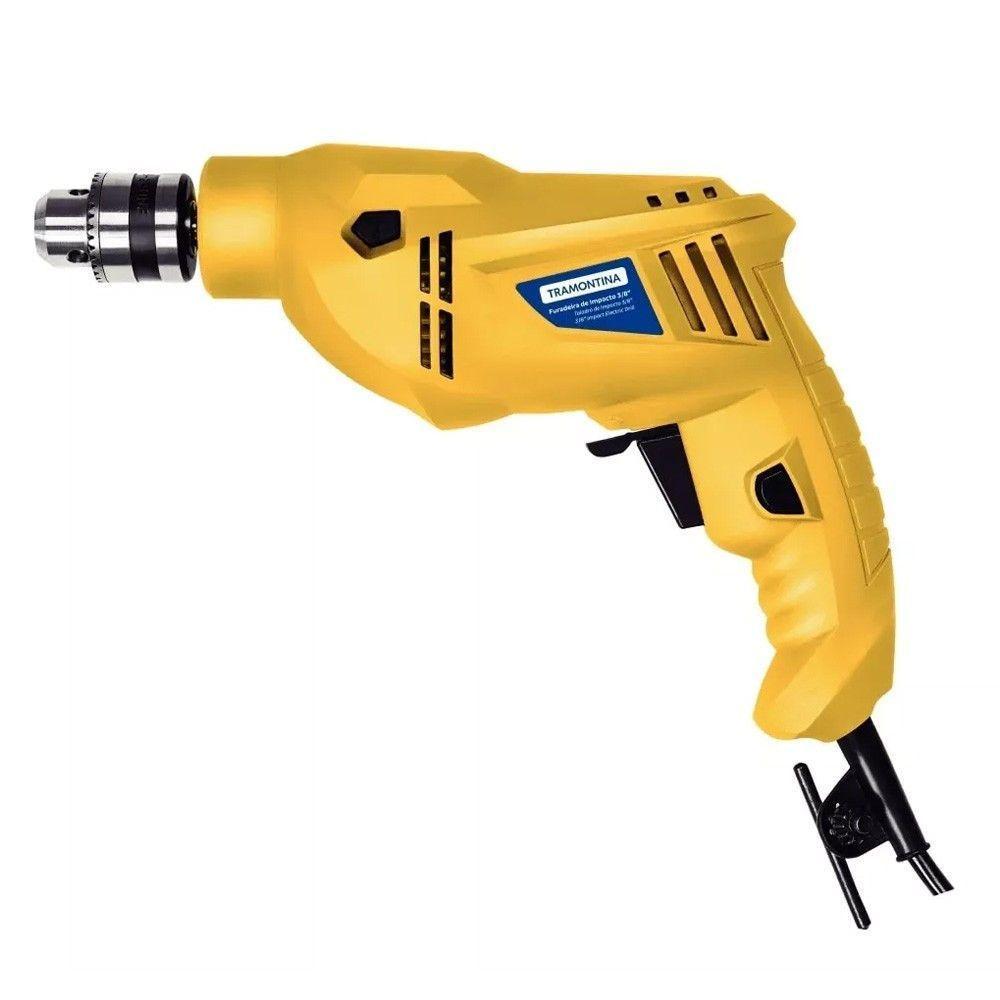 Furadeira De Impacto 500 W 3-8 220 V Tramontina - 1