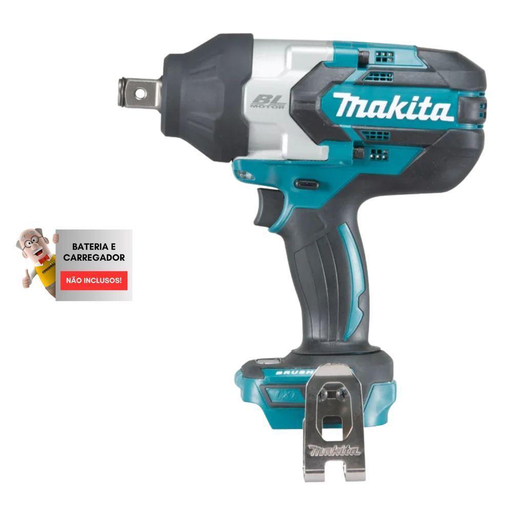 Chave De Impacto à Bateria Makita 18v 3-4 Dtw1001z - 2