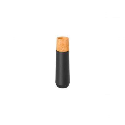 Moedor Tramontina De Sal E Pimenta Realce 19,7cm Preto Em Madeira Seringueira