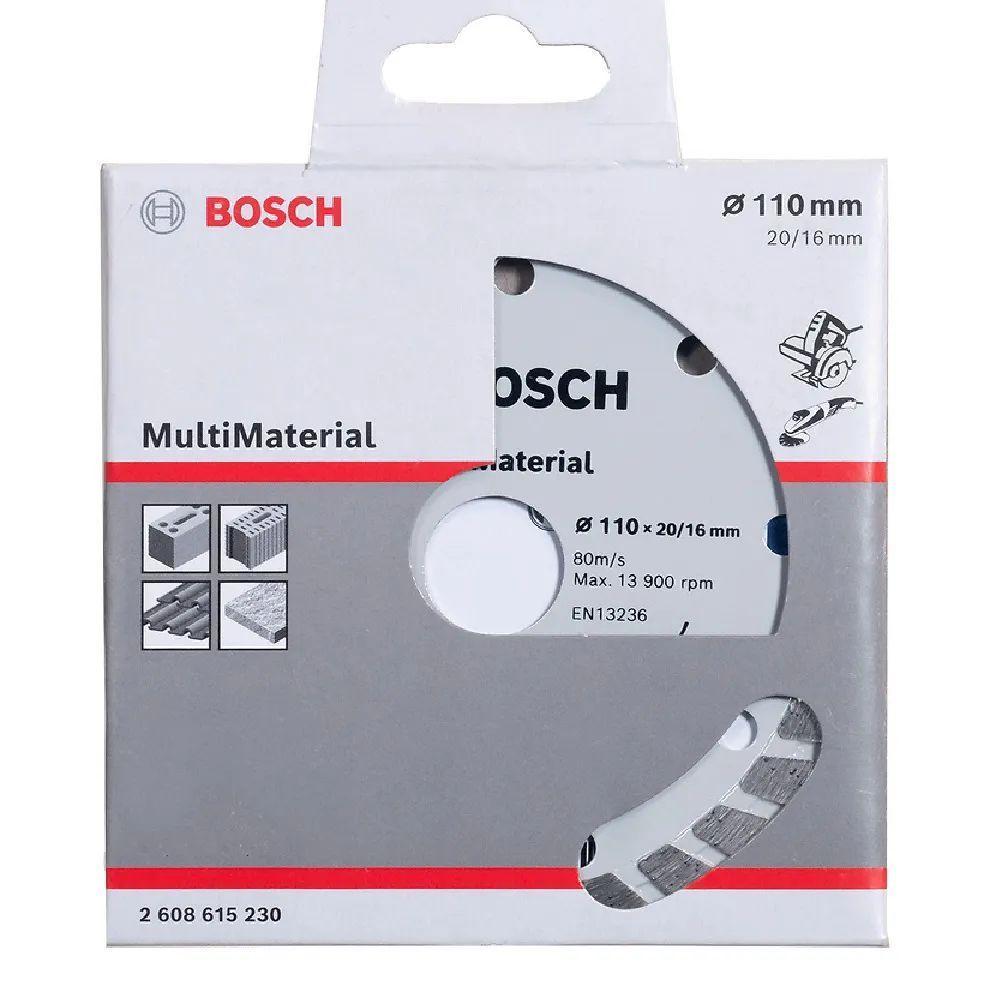 Disco Diamantado Turbo 110x20mm Bosch 2608615230000 – Corte Preciso E Resistente Multimaterial Profi - 2