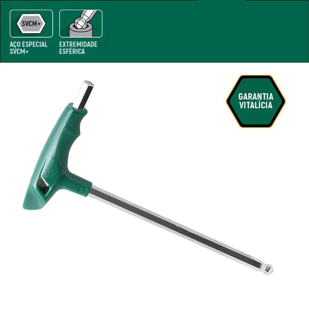 Chave Allen Abaulada Cabo T 3mm Sata St83107sc - 2