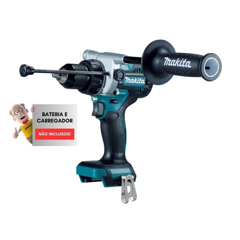 Combo Parafusadeira Makita 18v Dhp486z + Bolsa Com Rodas E-12712 – Potente E Resistente - 2