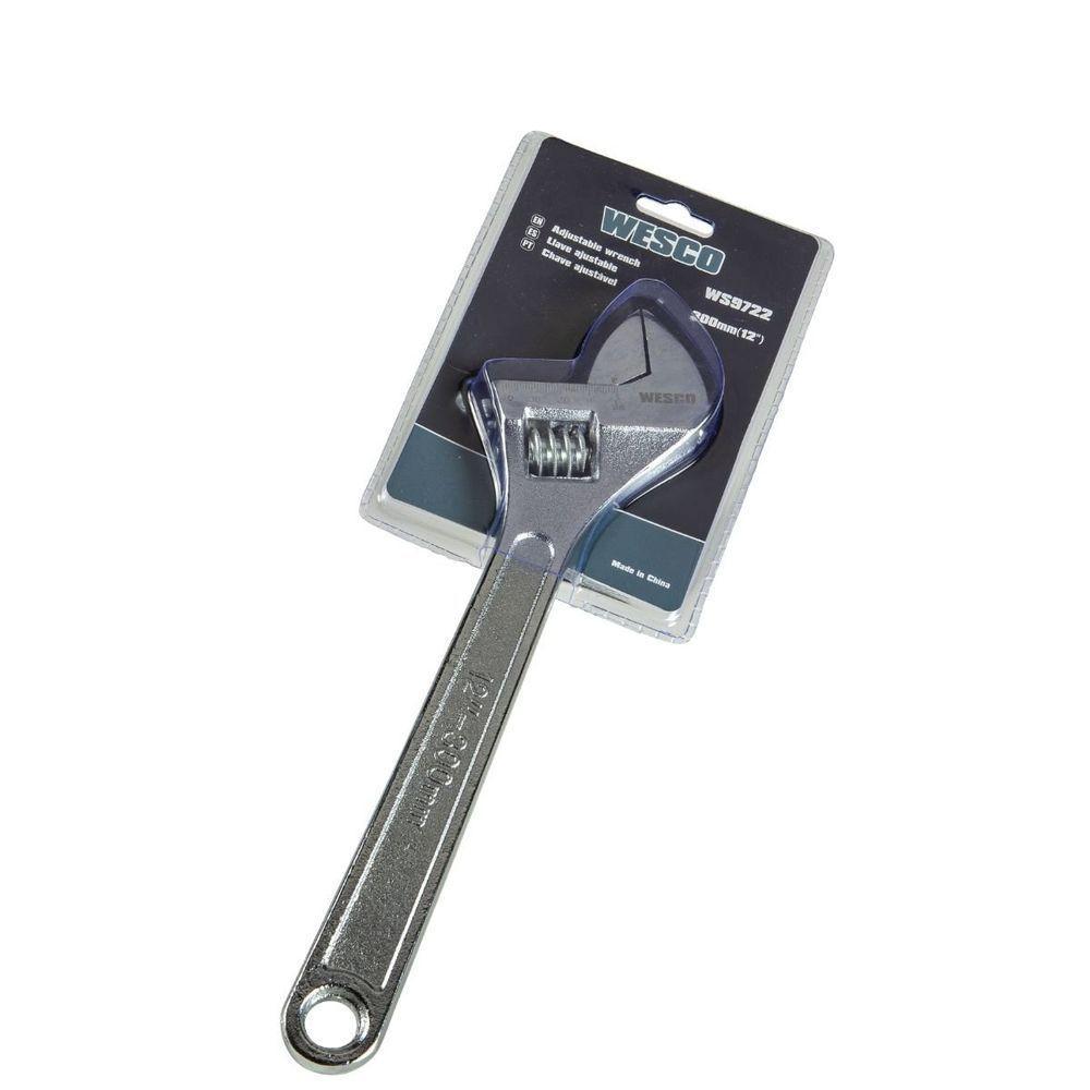 Chave Ajustável Wesco 12 32mm Ws9722 – Resistente, Precisa E Profissional - 2