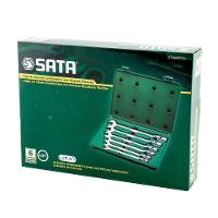 Jogo De Chave Combinada Com Soquete Flexível Sata Com 6 Peças - St09037sj - 4