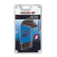 Jogo De Chave Allen Curta 1.5-10mm 9 Peças Gedore 42-9m 012103 - 2