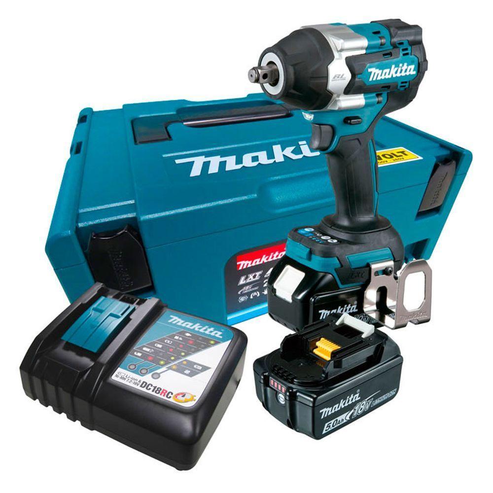 Chave De Impacto à Bateria 18v Lxt 1-2 Makita Dtw700rtj - 1