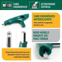 Chave Allen Abaulada Cabo T 5mm Sata St83110sc - 4