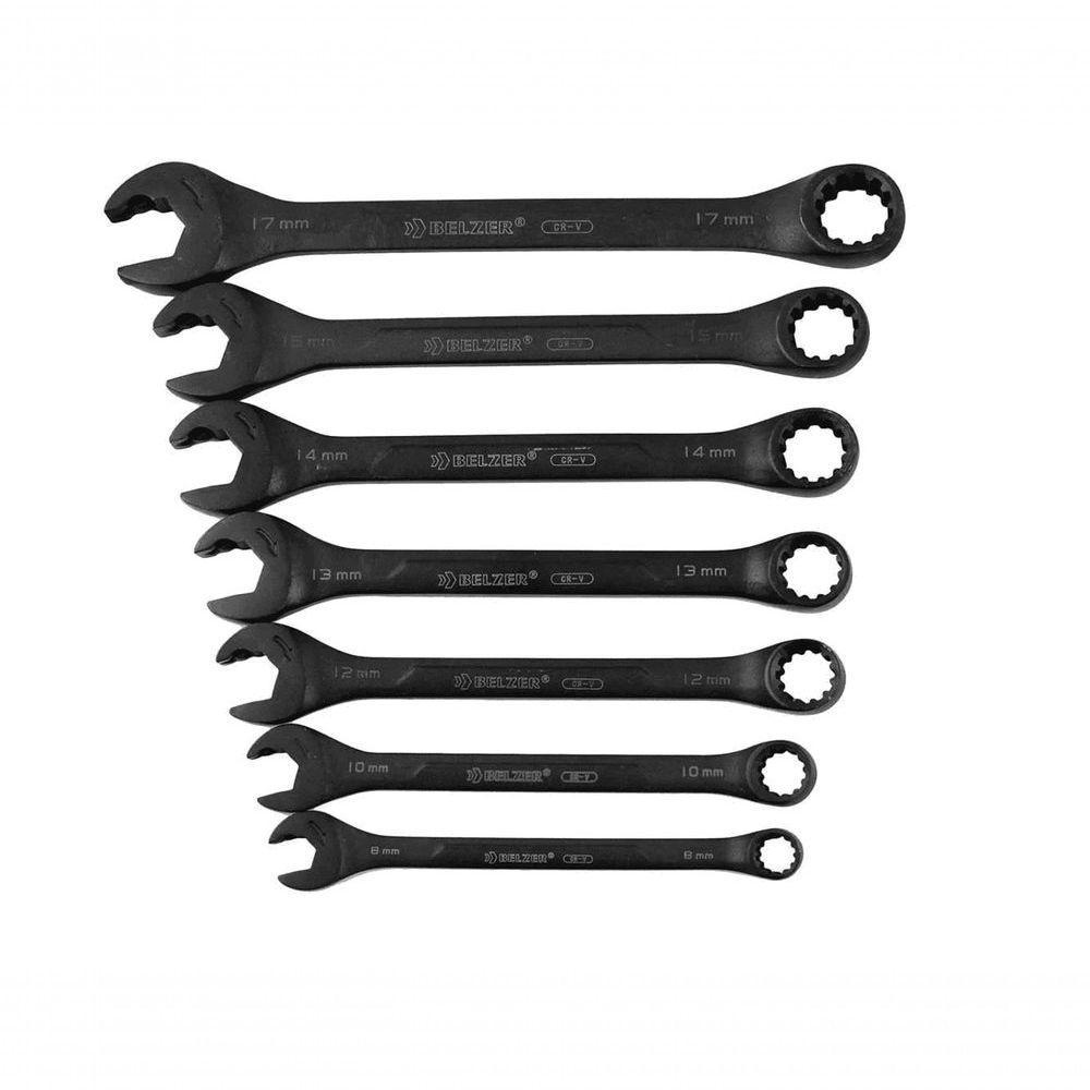 Jogo De Chave Combinada Belzer Speedy X6 8 - 17 Mm Com 7 Peças - Cx6rwm7b - 3