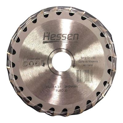 Disco De Serra Circular Para Madeira 4.3-8 110mm 24 Dentes Hs 39097