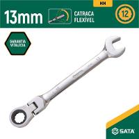 Chave Combinada Com Catraca Flexível 10mm Sata St46401st
