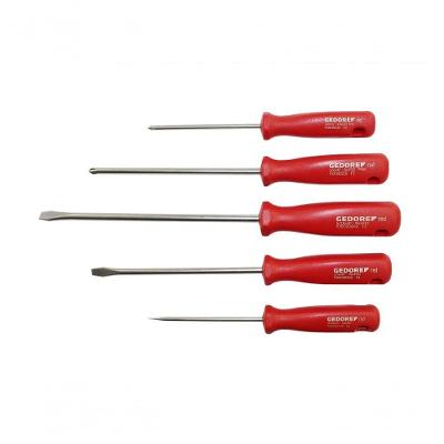 Jogo De Chaves Fenda E Phillips Gedore Com 5 Peças R38001005