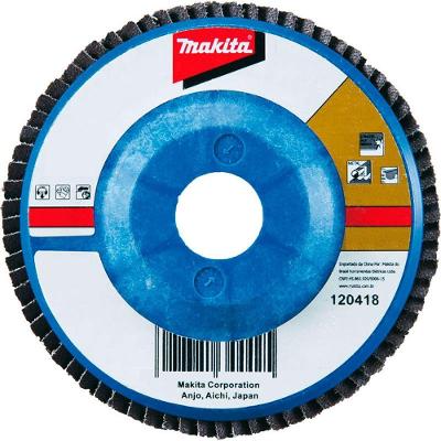Disco De Lixa Flap 180x22mm Grão 60 Para Metais E Inox Makita D-36435